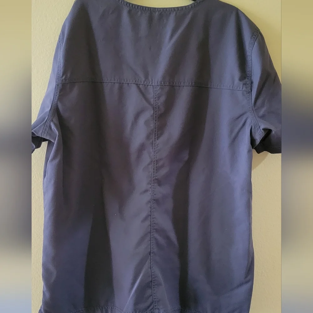 Men's Graphite Landau ProFlex Scrubs Lg (3 sets!) - Picture 3 of 12